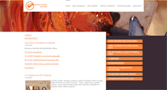 Desktop Screenshot of glassschool.cz